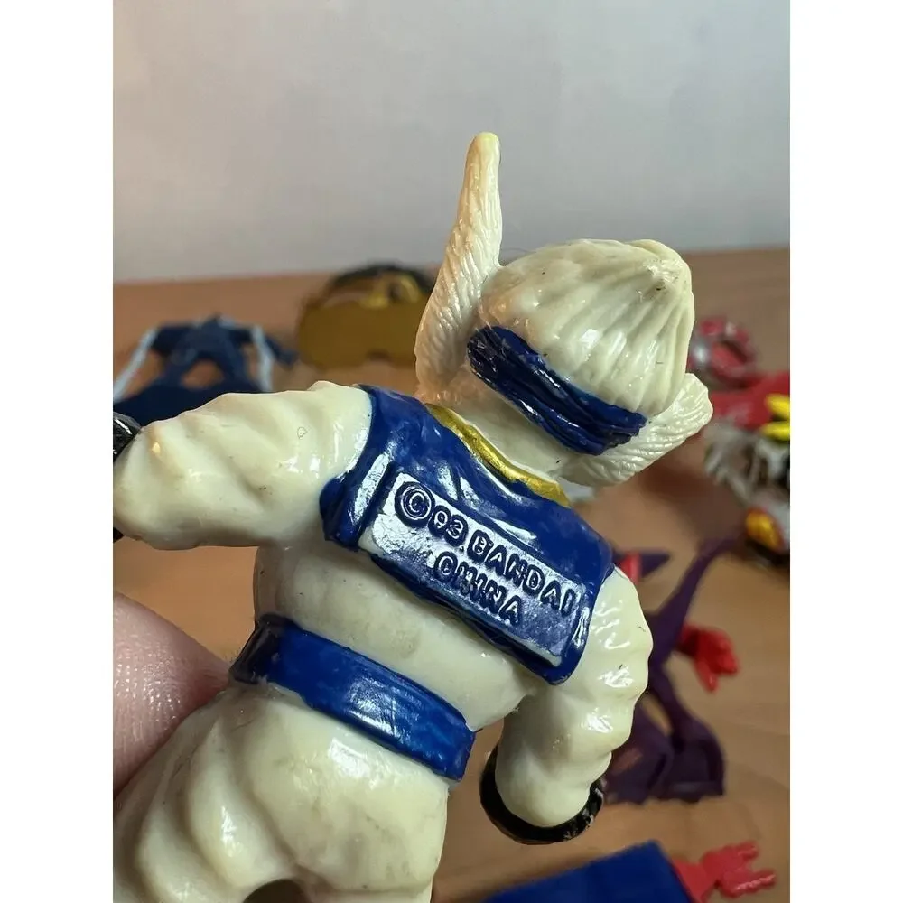 Lot Of 11 Mighty Morphin Micro Machines Vintage 1990s